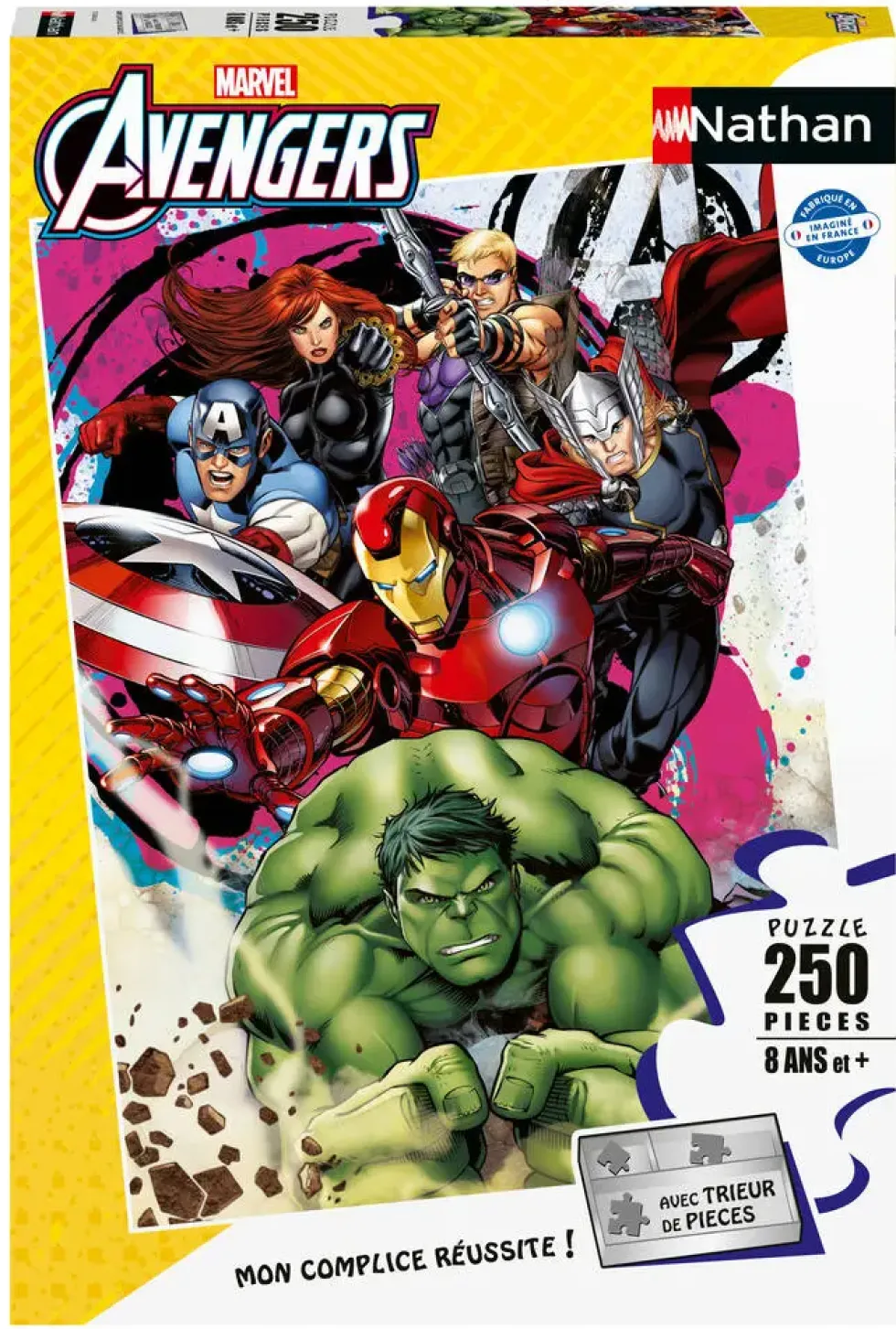 NATHAN - MARVEL AVENGERS - PUZZLE 250 PIECESLES AVENGERS EN ACTION