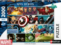 NATHAN - MARVEL - PUZZLE 2000 PIECESLA FORCE DES AVENGERS
