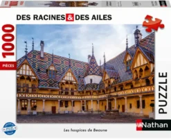 NATHAN PUZZLE 1000 PIECESLES HOSPICES DE BEAUNE / DES RACINES E