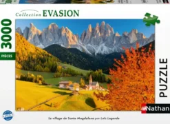 NATHAN PUZZLE 3000 PIECES-LE VILLAGE DE SANTA MAGDALENA -LOIC LAGARDE