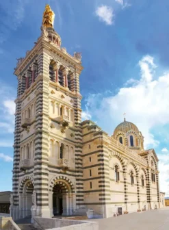 NATHAN PUZZLE 500 PIECES - NOTRE-DAME DE LA GARDE - COLLECTION REGIONS DE FRANCE