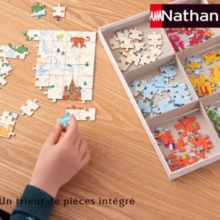 NATHAN PUZZLE 250 PIECESSTICKERS ET GRAFFITIS