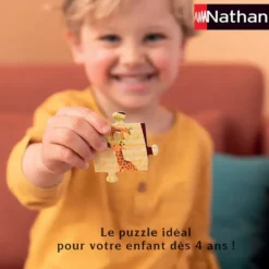 NATHAN PUZZLE 30 PIECES - UNE JOURNEE A L'ECOLE