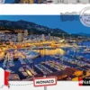 NATHAN PUZZLE 1500 PIECES- UNE NUIT AU PORT DE MONACO - COLLECTION REGIONS DE FRANCE