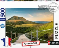NATHAN PUZZLE 500 PIECES - VUE DU PUY DE DOME