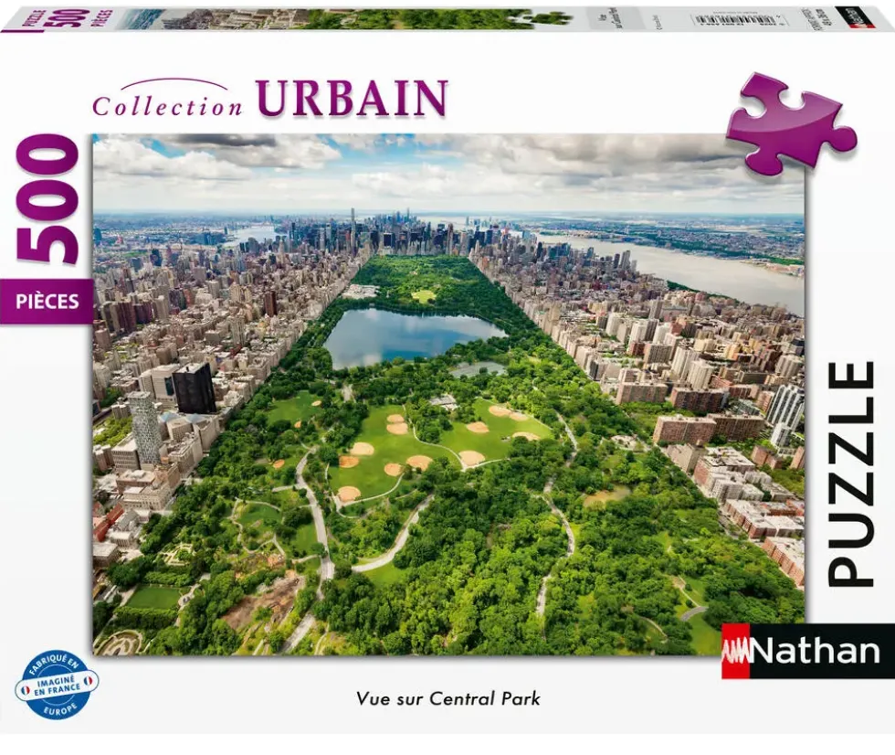 NATHAN PUZZLE 500 PIECESVUE SUR CENTRAL PARK