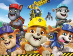 NATHAN - RUBEN ET CIE - PUZZLE 30 PIECESHEROS DU CHANTIER