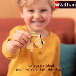 NATHAN - RUBEN ET CIE - PUZZLE 30 PIECESHEROS DU CHANTIER
