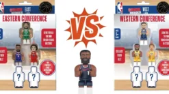 NBA ALL STAR 5 MAJEUR - PACK 5 FIGURINES EN BRIQUES A COLLECTIONNER