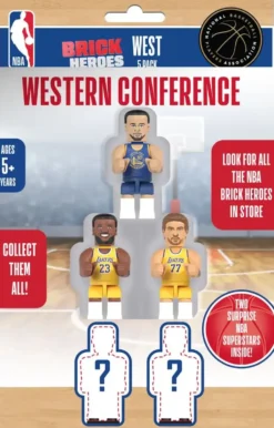 NBA ALL STAR 5 MAJEUR - PACK 5 FIGURINES EN BRIQUES A COLLECTIONNER