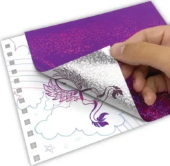 NEBULOUS STARS - CARNET CREATIF - TABLEAUX A METALISER