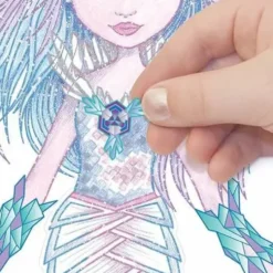 NEBULOUS STARS - CREATIVE SKETCHBOOK - GEOMETRIC CRYSTAL PAGES - ICEANA