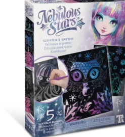 NEBULOUS STARS - TABLEAU A GRATTER D'ISADORA
