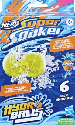 NERF SUPER SOAKER HYDRO BALLS PACK DE 6