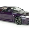 1/43 NISSAN SKYLINE GT-R (R34) Z-TUNE MIDNIGHT PURPLE 1999