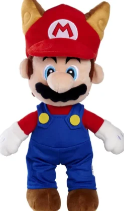 NITENDO SUPER MARIO - PELUCHE MARIO RATON-LAVEUR 30 CM