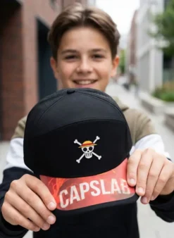 ONE PIECE - CASQUETTE 6 PANELS PATCH 3D