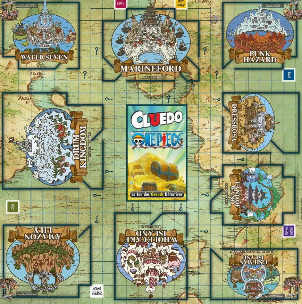 ONE PIECE CLUEDO
