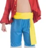 ONE PIECE©DEGUISEMENT LUFFY TAILLE 140 CM