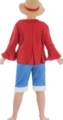 ONE PIECE©DEGUISEMENT LUFFY TAILLE 152 CM