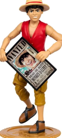 ONE PIECE NETFLIX - FIGURINE ARTICULEE -LUFFY