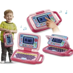 ORDI-TABLETTE P'TIT GENIUS TOUCH MAUVE