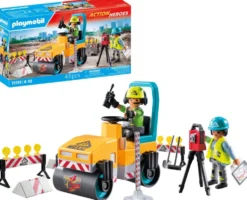 OUVRIERS AVEC ROULEAU COMPRESSEUR - 71751