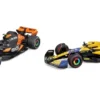 PACK DE 2 VOITURES DE COURSE 1/43 MC LAREN F1 2024