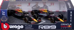 1/43 PACK DE 2 VOITURES RB19 2023