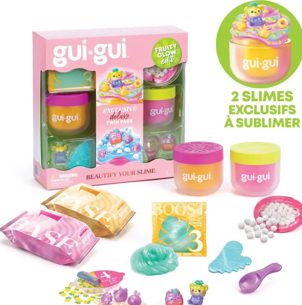 PACK SLIME DELUXE FRUITY GLOW GUI-GUI