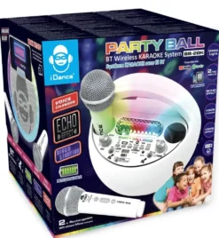PARTY BALL ENCEINTE BLUETOOTH KARAOKE