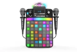 PARTY GROOVE - ENCEINTE BLUETOOTH PORTABLE KARAOKE 9 EN 1