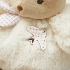 PATAPOUF LAPIN CREME 17CM