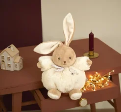 PATAPOUF LAPIN CREME 17CM