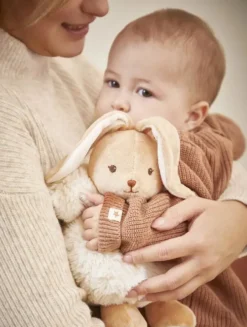 PATAPOUF LAPIN CREME 17CM