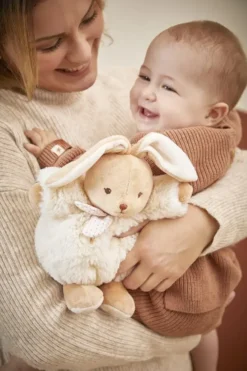 PATAPOUF LAPIN CREME 17CM