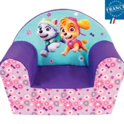 PAT'PATROUILLE - FAUTEUIL CLUB VIOLET