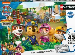PAT'PATROUILLE - NATHAN PUZZLE 45 PIECES - AU COEUR DE LA JUNGLE