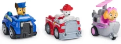 PAT' PATROUILLE - PACK DE 3 VEHICULES RETRO FRICTION