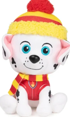 PAT'PATROUILLE - PELUCHE 15 CM MARCUS WINTER HOLIDAY