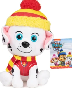 PAT'PATROUILLE - PELUCHE 15 CM MARCUS WINTER HOLIDAY