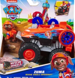 PAT' PATROUILLE - VEHICULE + FIGURINE RESCUE WHEELS ZUMA