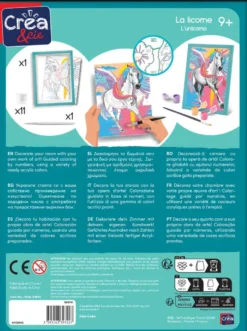 PEINTURE PAR NUMEROS - LA LICORNE