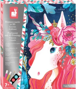 PEINTURES NACREES ET 3D LICORNES - LES ATELIERS DU CALME