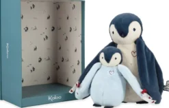PELUCHE CALIN MANCHOTS BLEUS