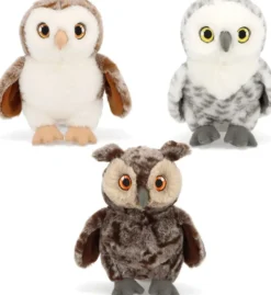 PELUCHE CHOUETTE 18CM