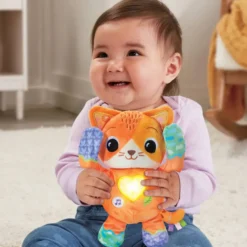 PELUCHE FRIPON CACHE-CACHE CHATON