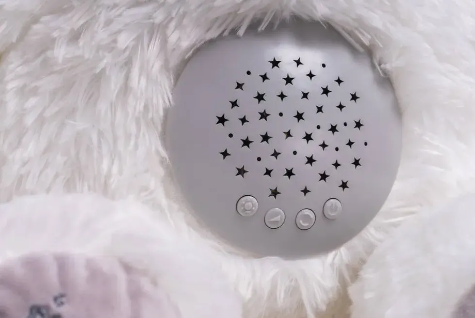 PELUCHE GASTON MON OURSON MUSICAL PROJECTEUR D'ETOILES