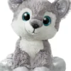 PELUCHE HUSKY GLITTER 24 CM