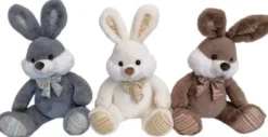 PELUCHE LAPIN 26 CM